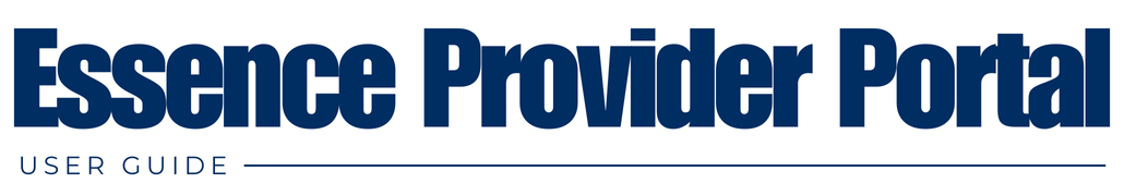 Essence Provider Portal​